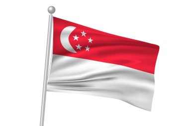 Singapur bayrağı bayrak