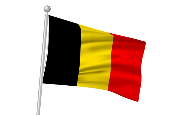 Tchad nationella flagga flagga — Stock vektor