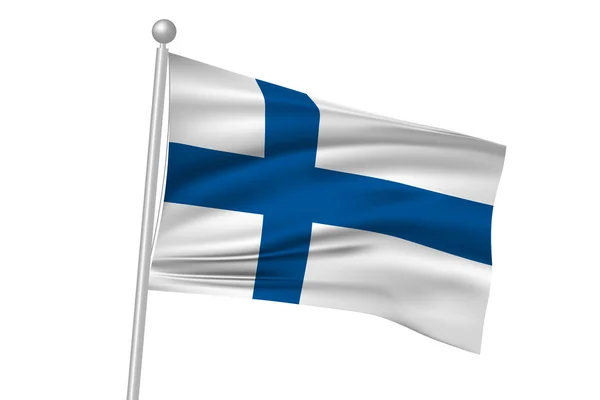 Finland flag flag — Stock Vector