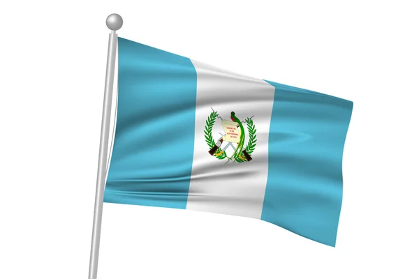 Guatemala flag flag — Stock Vector