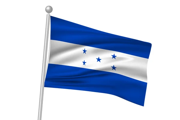 Drapeau national Honduras — Image vectorielle