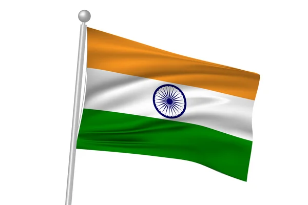 Drapeau de l'Inde — Image vectorielle