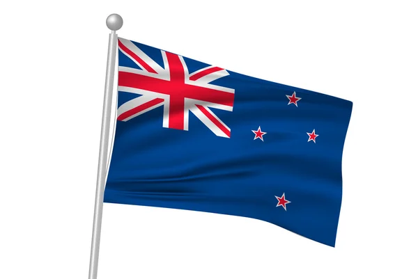 Nový Zéland národní vlajka vlajka — Stockový vektor