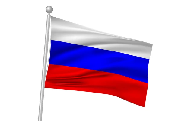 Federacja Rosyjska Flaga narodowa flaga — Wektor stockowy
