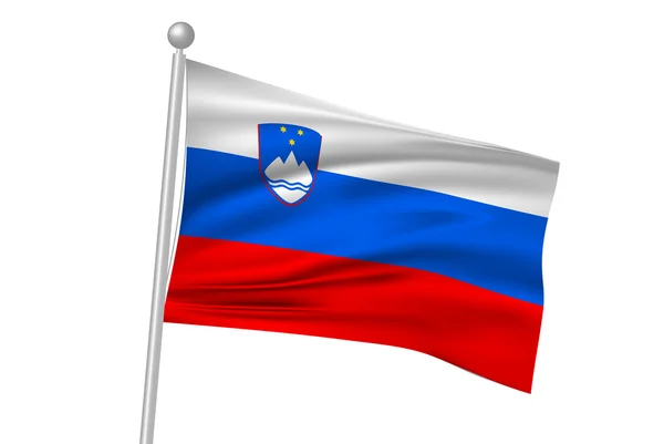 Slovenia flag flag — Stock Vector