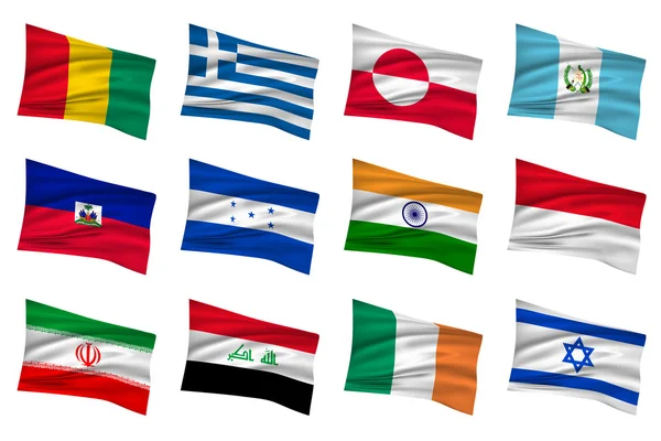 Drapeaux icône drapeau — Image vectorielle