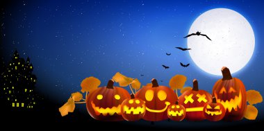 Cadılar Bayramı Balkabağı arka plan