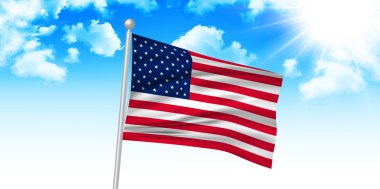 Amerikan ABD bayrağı