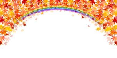 akçaağaç yaprakları arka plan