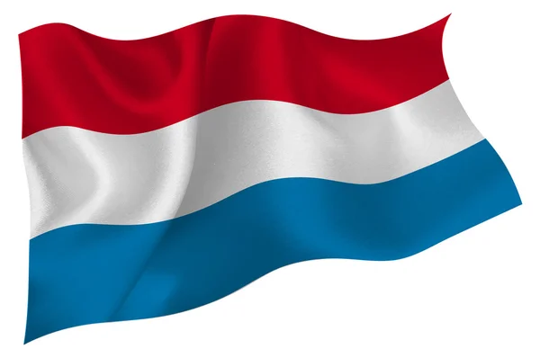 Het pictogram van de vlag van Nederland — Stockvector