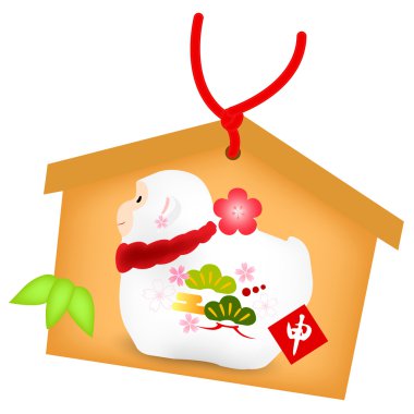 Maymun zodyak tebrik kartları