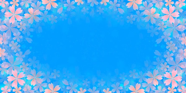 Fondo de cereza de primavera — Vector de stock