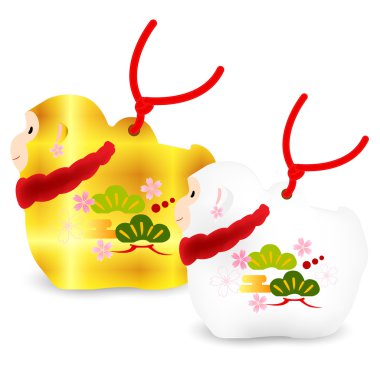 Maymun zodyak tebrik kartları