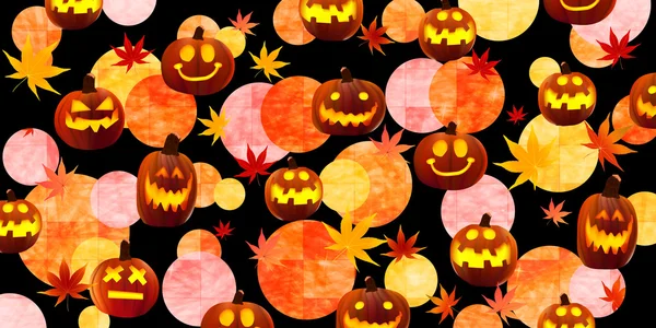 Fondo de arce de Halloween — Archivo Imágenes Vectoriales