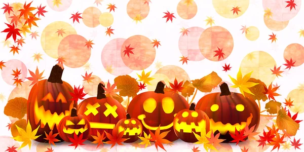 Fondo de arce de Halloween — Vector de stock