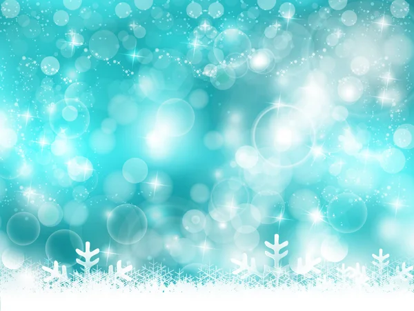 Light snow Christmas — Stockvector