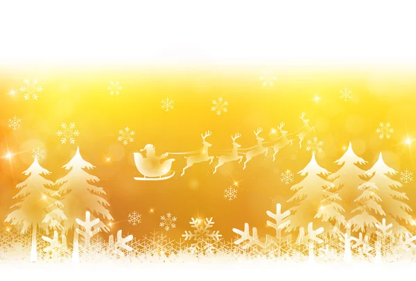 Snow Christmas background — Stock Vector