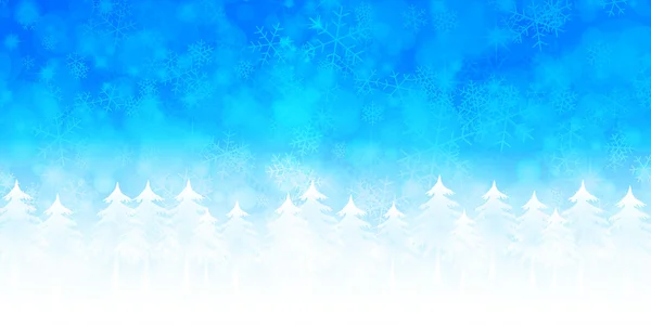 Fondo de Navidad de nieve — Vector de stock