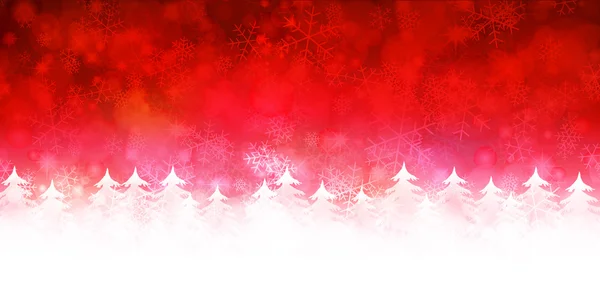 Fond de Noël neige — Image vectorielle