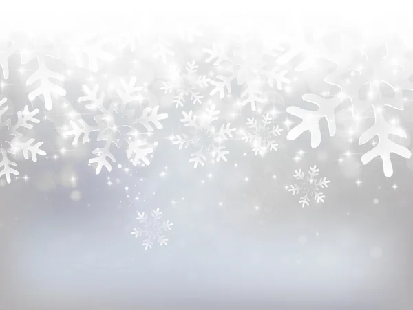 Fondo de luz de nieve — Vector de stock