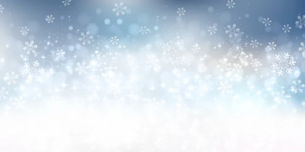 雪圣诞节背景 — 图库矢量图片