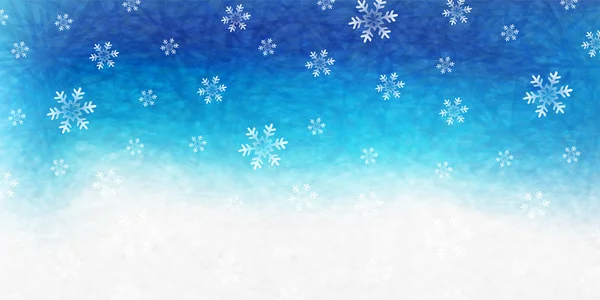 Sněhové Vánoční pozadí — Stockový vektor