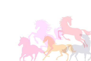 Öğlen Kartı Oriental Zodiac İşaret Arkaplanı