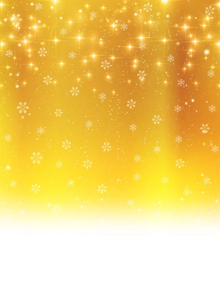 Schnee Weihnachten Hintergrund — Stockvektor