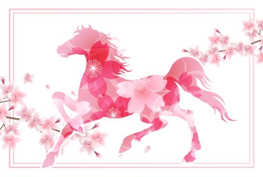 Öğlen Kartı Oriental Zodiac İşaret Arkaplanı