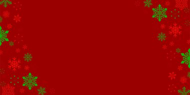 Karlı Noel kış ışığı arka planı