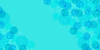 Karlı Noel kış ışığı arka planı