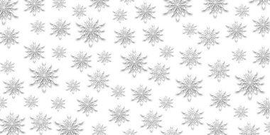 Karlı Noel kış ışığı arka planı