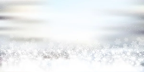 Snow light background — Stock Vector