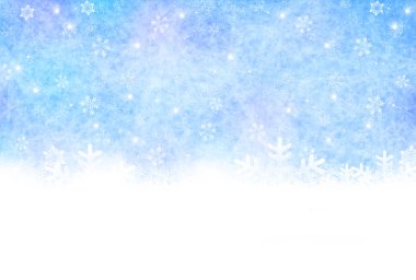 Snow Japanese paper background clipart