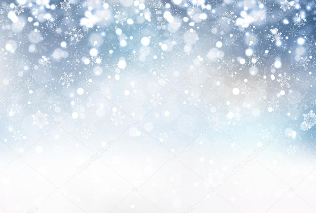 Snow light background