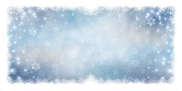 Fondo de Navidad de nieve — Archivo Imágenes Vectoriales