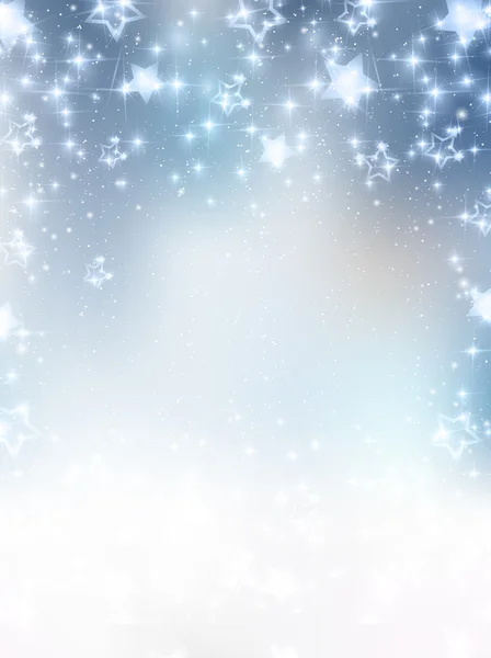 Star snow background — Stock Vector
