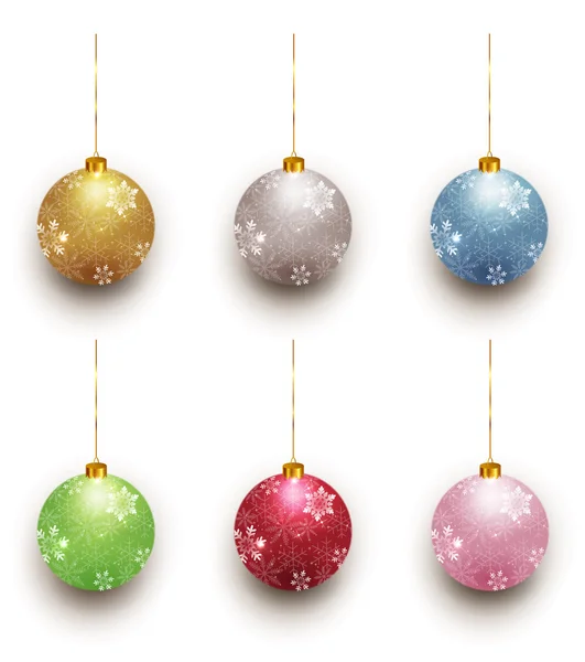 Christmas decorations icon — Stock Vector