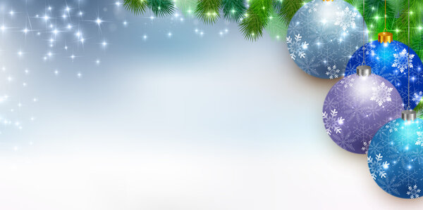 Trees of Christmas snow fir