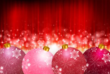 Noel kar topu arka plan