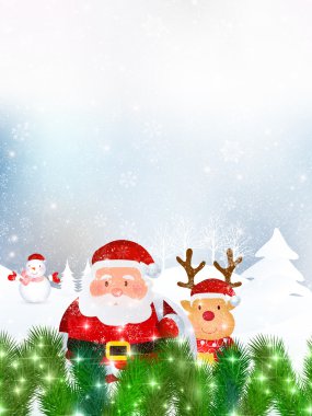 Noel Noel kar arka plan