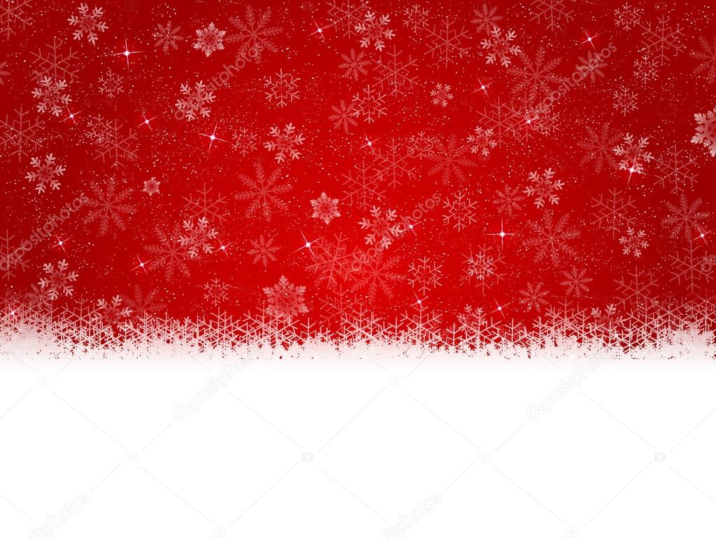 Snow Christmas snowflake background