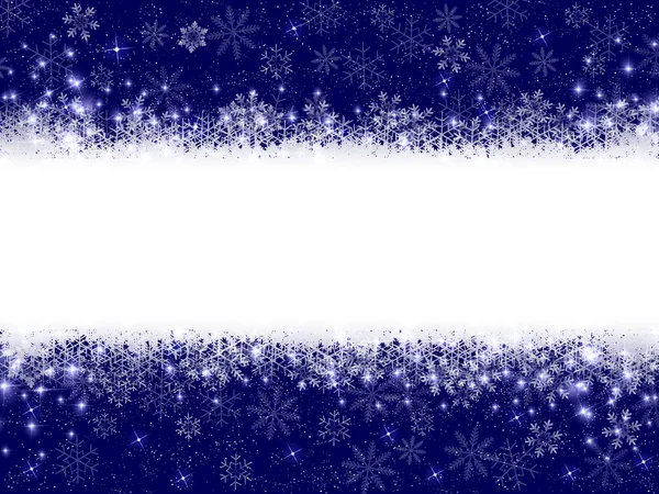 눈 빛 크리스마스 배경 — 스톡 벡터