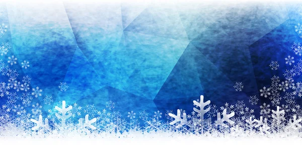 Snow Christmas paper background — Stock Vector