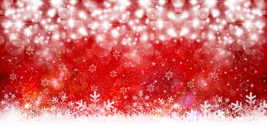 Kar Noel ışık arka plan