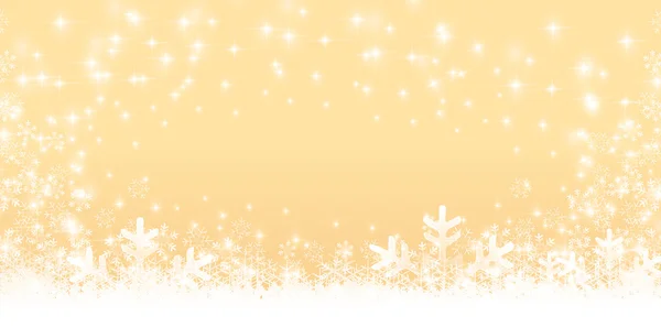 Snow Christmas light background — Stock Vector