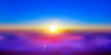 Sunrise güneş manzara arka plan