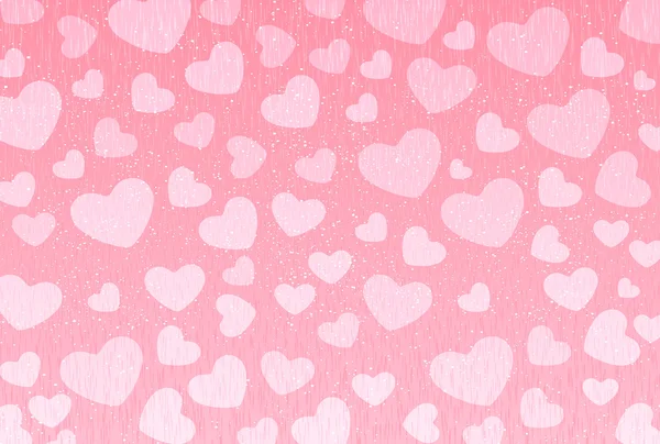 Валентина серце рожевий фон — стоковий вектор