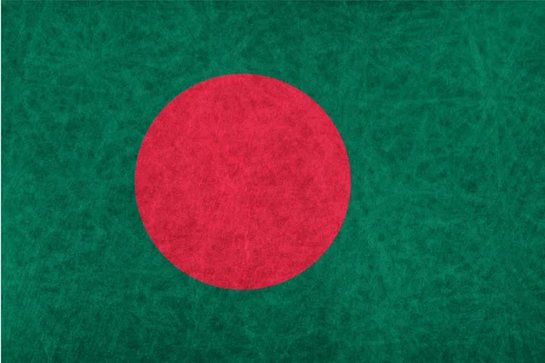 Bandera nacional de Bangladesh — Vector de stock