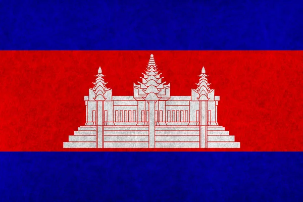 Kambodjas flagga land flagga — Stock vektor